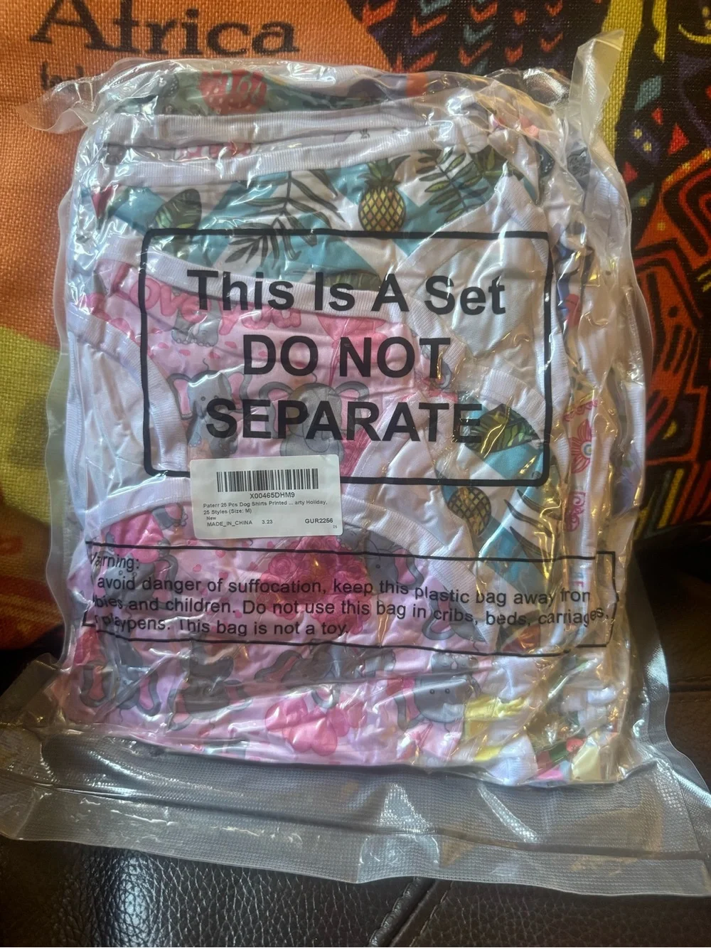 Dog shirts multi pack (25). Size Medium
